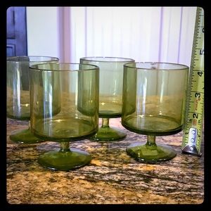 100 Crate&Barrel Stacking Acrylic Wine Glasses